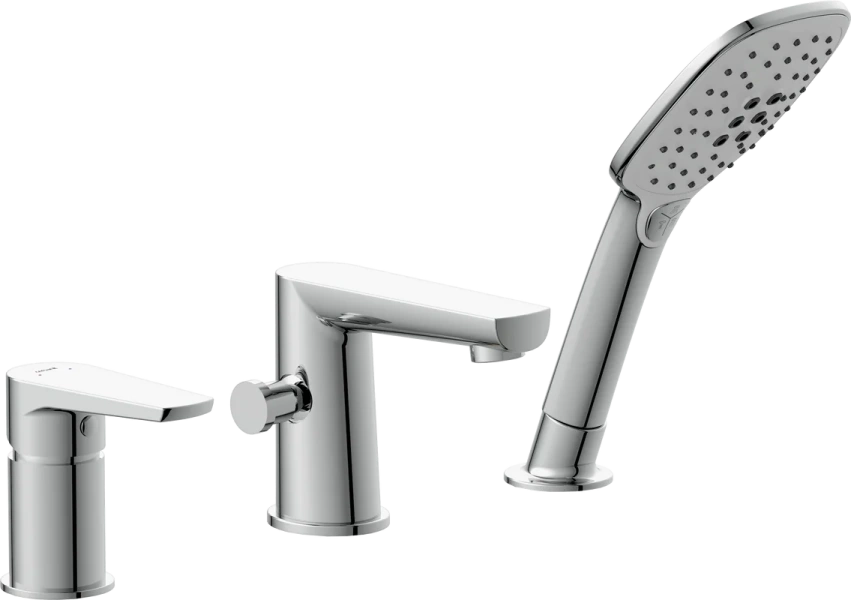 Смеситель для ванны Cersanit Moduo хром 64100 (детальная фотография)