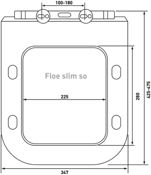 Унитаз с инсталляцией BERGES Floe кнопка L1 белая 043284 (детальная фотография) index_3