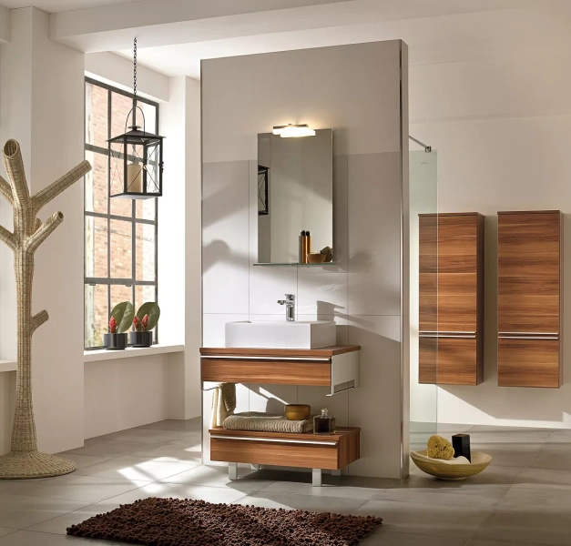 Раковина Villeroy & Boch Memento 50 см альпийский белый с покрытием CeramicPlus 513550R1 (детальная фотография), накладные (на столешницу), пристенные