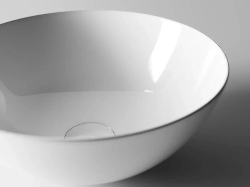 Раковина Ceramica Nova Element 35,8 см белая CN6002 (детальная фотография), из санфарфора