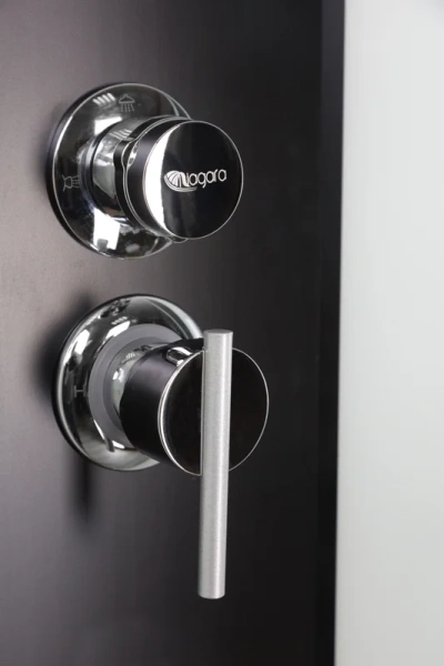 Душевая кабина Niagara Classic 100x100 см средний поддон 67021414 (детальная фотография), стеклянные, прозрачные