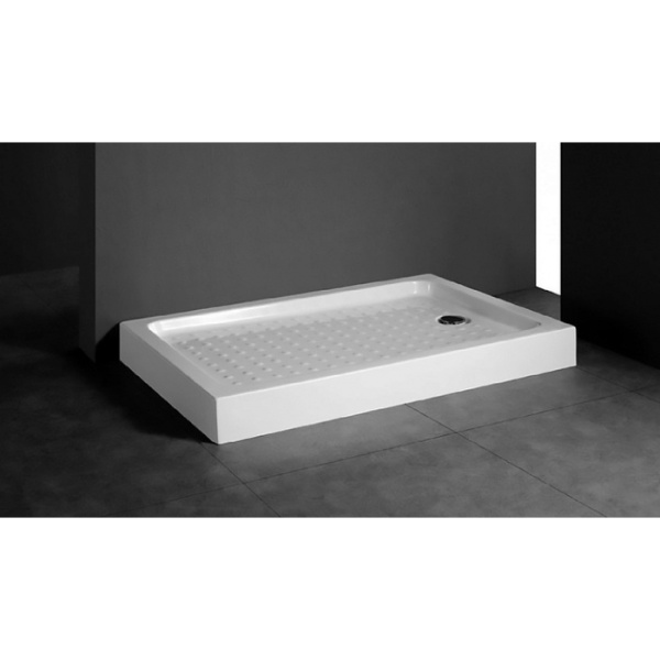 Душевой поддон Vegas-Glass HG 120х80 см белый HG-018 120*80 (детальная фотография), недорогие