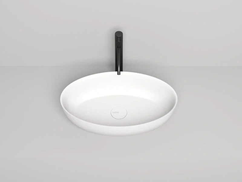 Раковина Salini Alda 01 58 см накладная, покраска по RAL полностью 110621MF (детальная фотография), накладные (на столешницу)