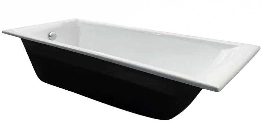 Ванна чугунная Byon Milan 180 x 75 см прямоугольная, белый, Ц0000198 (детальная фотография), 180x75 см