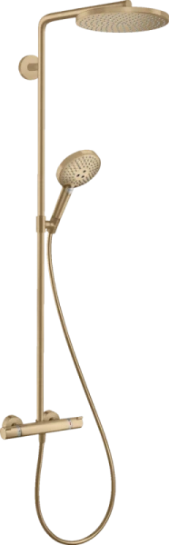Душевая стойка Hansgrohe Raindance Select S шлифованная бронза 27633140 (детальная фотография)