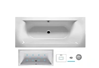 Ванна гидромассажная Riho Linares 180 x 80 см, AIR