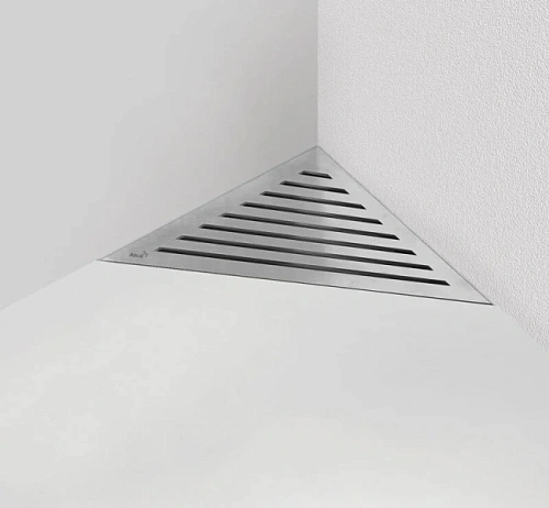 Душевой лоток Alcaplast 38 см угловой - фото 1