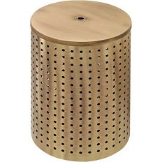 Корзина для белья Migliore Complementi бронза