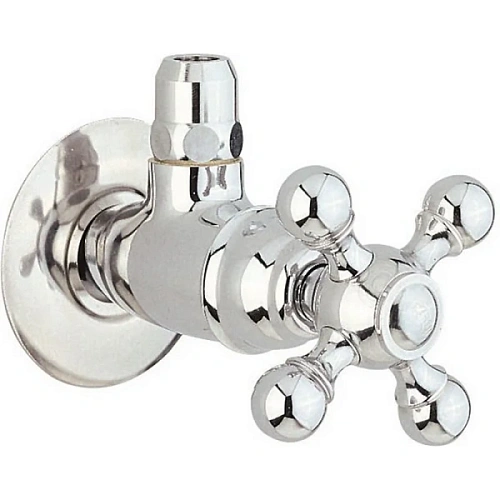 Угловой вентиль Cisal Complementi хром - фото 1