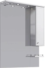 Зеркало с подсветкой Aqwella Барселона 85 см со шкафчиком