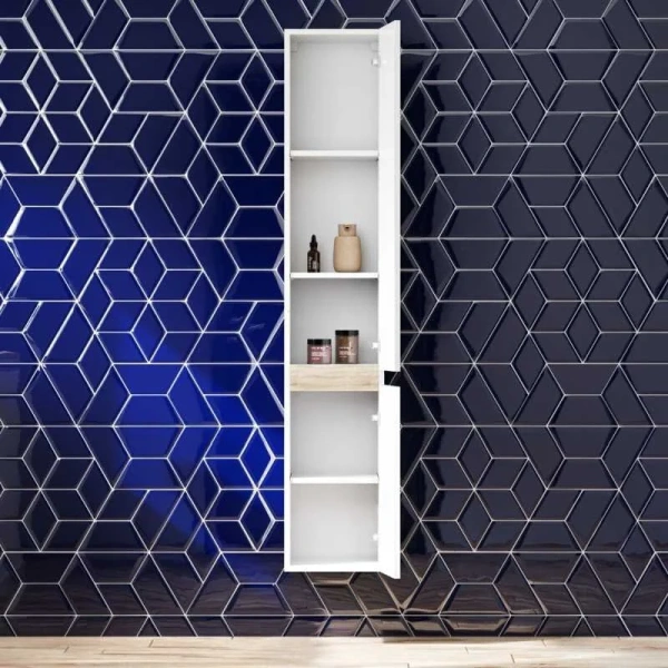 Шкаф-пенал подвесной Am.Pm X-Joy M85ACHR0306 30 см ЛДСП (детальная фотография), современные, hi-tech