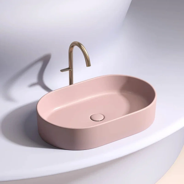 Раковина Ceramica Nova Element 60 см розовая CN6048MP (детальная фотография), другие