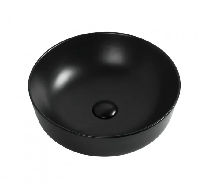 Раковина Aquanet Moon 42 см черная MOON-1-MB (детальная фотография)