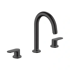 Смеситель для раковины Hansgrohe Vernis Blend черный матовый