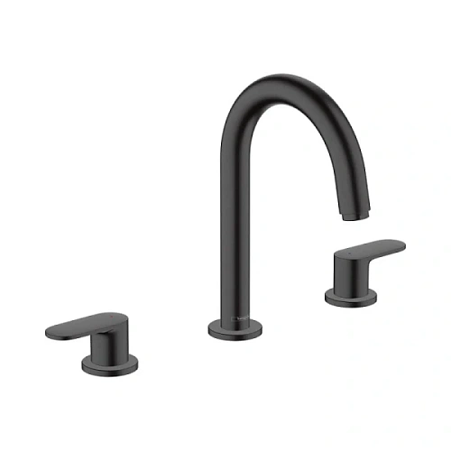 Смеситель для раковины Hansgrohe Vernis Blend черный матовый - фото 2