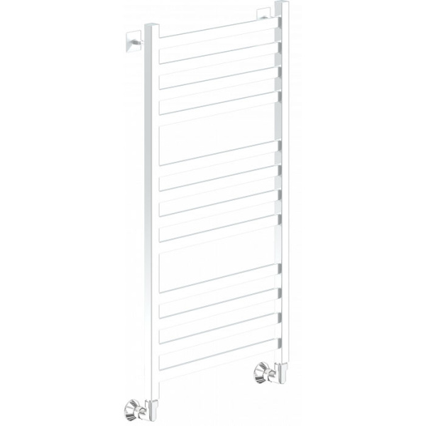 Полотенцесушитель водяной Ника Modern 100x50 см белый матовый ЛМ 6 100/50 белмат (детальная фотография)