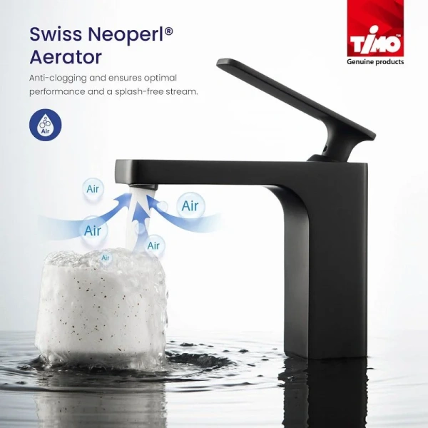 Смеситель с гигиеническим душем черный Timo Torne 4360 03G 4360/03G (детальная фотография), полный комплект со смесителем