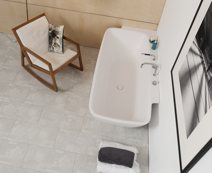 Ванна, цвет белый, установка в левый угол, Balteco Dune 175CL (детальная фотография)