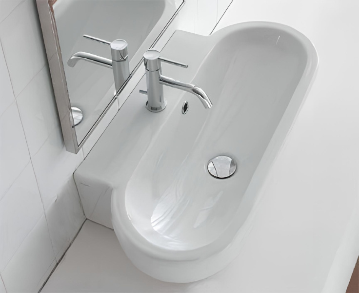 Раковина накладная Globo Bowl SB071.BI (детальная фотография), по запросу