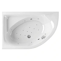 Ванна гидромассажная Excellent Aquarella Relax 150 x 100 см, левая, белый/хром, WAEX.ARL15.RELAX.CR