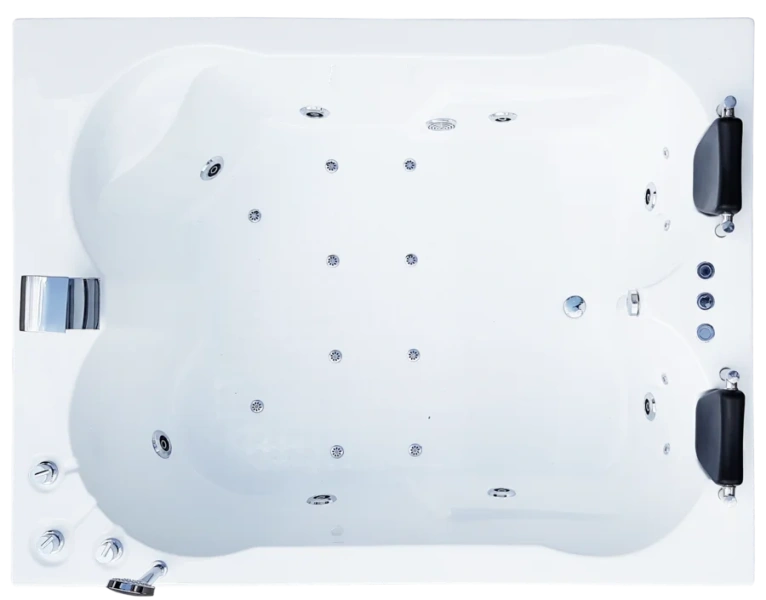 Ванна гидромассажная Royal Bath Hardon De Luxe RB083100DL, 200 x 150 см, белая (детальная фотография)