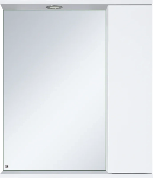 Зеркальный шкаф с подсветкой Misty Лира 50 см правый П-Лир04050-013П (детальная фотография)