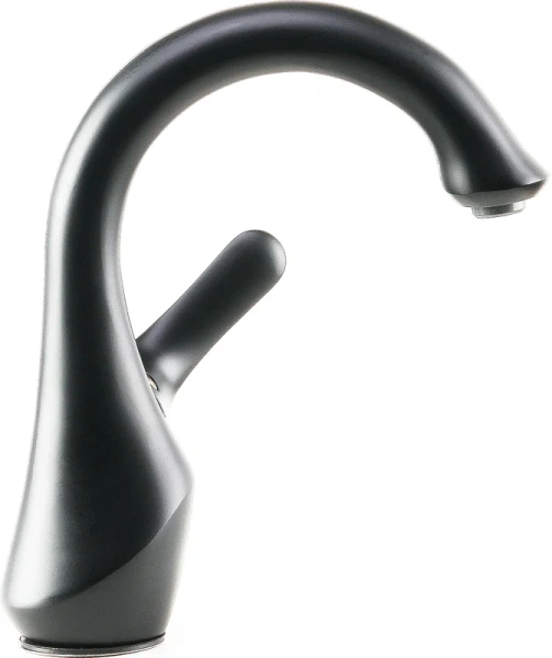 Смеситель для  раковины, черный/золото Lemark Swan LM5406BG (детальная фотография), комбинированные