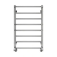 Полотенцесушитель водяной Terminus Евромикс П8 50х80 см из нержавеющей стали