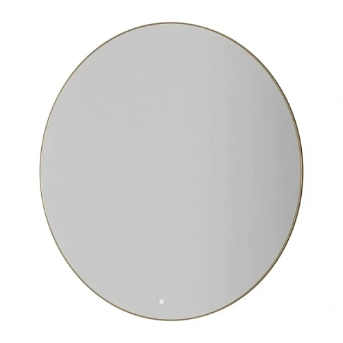 Зеркало с подсветкой Boheme 120 см золото матовое - фото 2