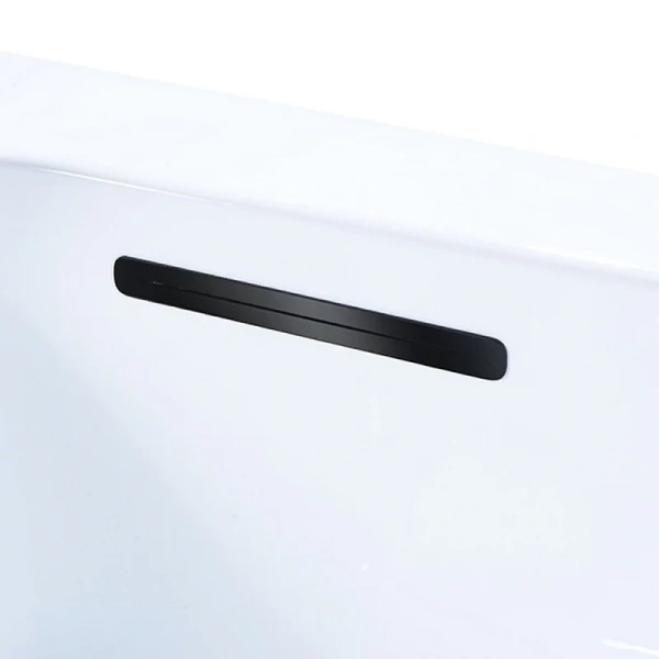 Ванна акриловая Orans BT-NL609BL/R, 170 х 80 см, левая/правая, белый (детальная фотография), отдельностоящие