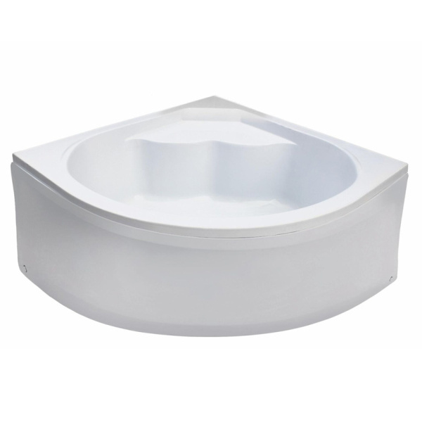 Ванна акриловая River 135x135 см полукруглая WEMOR 135/135/55 C (детальная фотография)