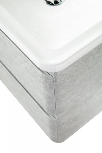 Тумба под раковину подвесная BelBagno Albano 60 см cemento verona grigio ALBANO-600-2C-SO-CVG (детальная фотография), подвесная, пристенная