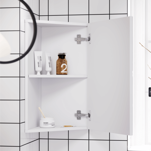 Зеркальный шкаф Aqwella Rio 34 см угловой Rio.04.33 (детальная фотография), в наличии