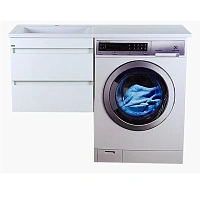 Тумба под раковину подвесная Misty Фостер 55 см белая