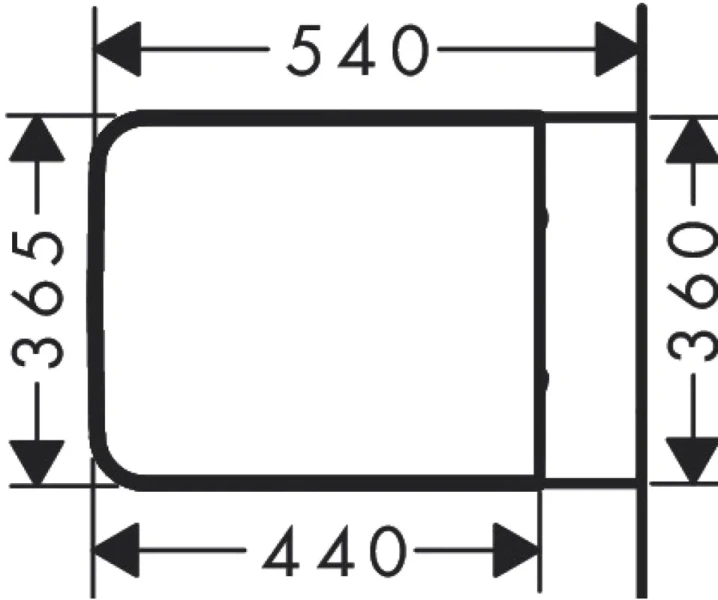 Унитаз подвесной Hansgrohe EluPura Original Q белый 60208450 (детальная фотография), без бачка, со скрытым бачком