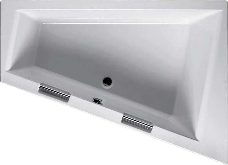 Ванна акриловая Riho Doppio 180х130 см левая B034001005 (детальная фотография), акриловые