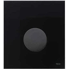Клавиша смыва для писсуара, цвет стекла чёрный, цвет кнопки чёрный, Tece TECEloop 9242657