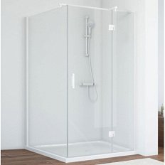 Душевой уголок стекло прозрачное Vegas-glass AFP-Fis 110х120 01 R