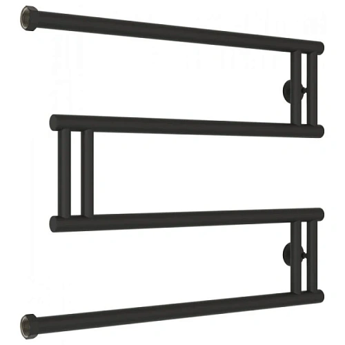 Полотенцесушитель водяной Сунержа High-Tech+ 65х50 см темный титан муар - фото 13