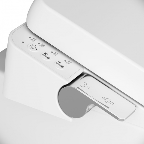 Крышка-биде Am.Pm электронная CCC7853WH (детальная фотография), с микролифтом