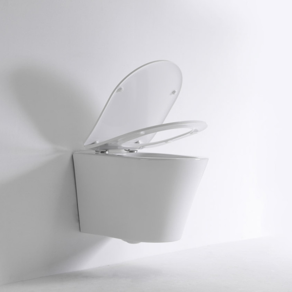 Унитаз с инсталляцией Tece TECEspring панель смыва черная матовая K955104WCK (детальная фотография), с инсталляцией