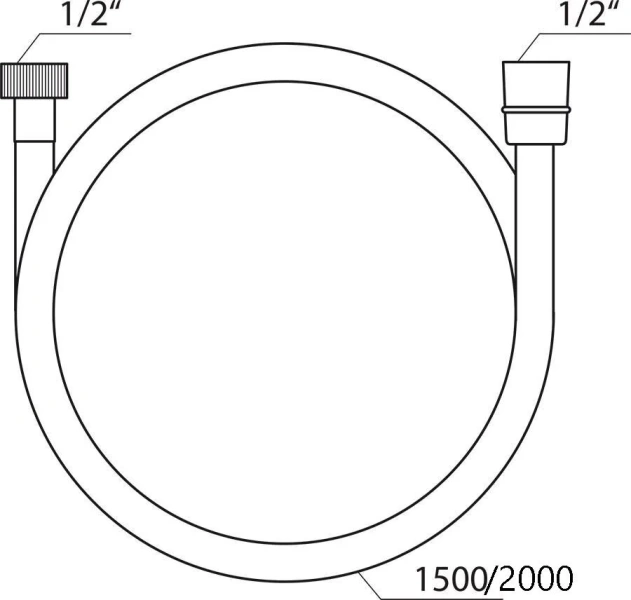 Душевой шланг 150 см, Ravak SatinFlex 913.00 X07P176 (детальная фотография) index_1