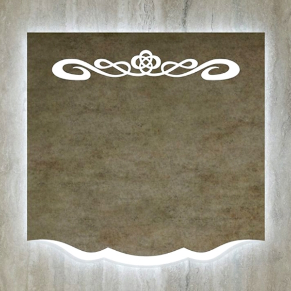 Зеркало La Beaute Cher с подсветкой 85см M85C (детальная фотография)