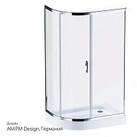 Душевой уголок Am.Pm Like 120х80 стекло прозрачное