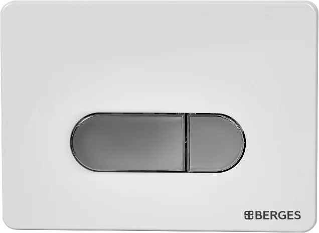 Унитаз с инсталляцией BERGES кнопка белая/хром глянец 042441 (детальная фотография) index_2