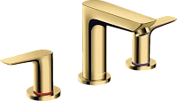 Смеситель для раковины Hansgrohe Talis E полированное золото