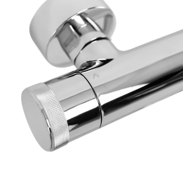 Смеситель для ванны Cezares Lux хром LUX-VD-01 (детальная фотография), хром