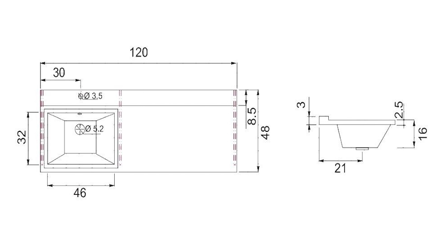 Схема (детальная фотография), 120 см