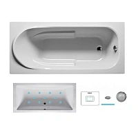 Ванна гидромассажная Riho Columbia 140 x 70 см, AIR