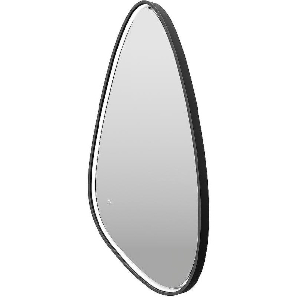 Зеркало с подсветкой Brevita Venus 60 см черное VEN-Var-060-black (детальная фотография), современные, hi-tech